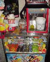 2 tier Candy Counter / Paragon 1911 Antique  Popcorn machine / Gold Medal 3030 Breeze Cotton Candy machine (not shown in this pic. Purchased 2011).