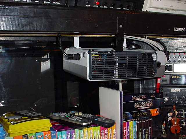 HP-VP6121 HD DLP Digital Projector installed in studio 2006.